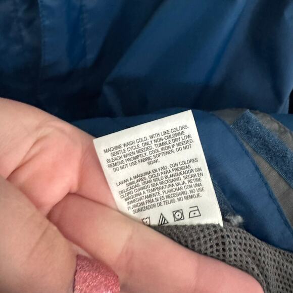 NordicTrack Lightweight Men's Full Zip Jacket Size Large Blue & Gray 100% Nylon - Picture 8 of 8